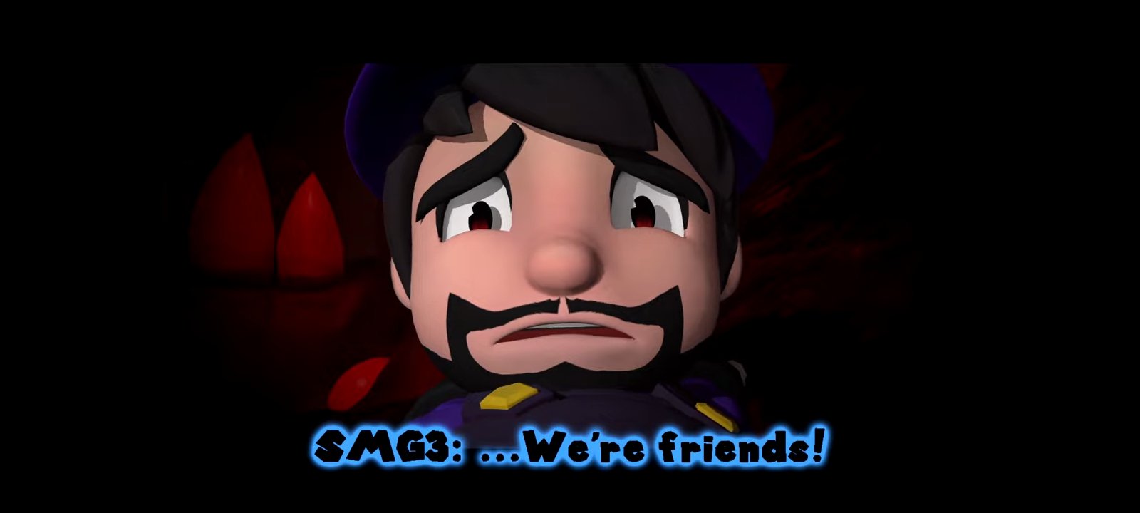 Smg3 We're friends Blank Meme Template