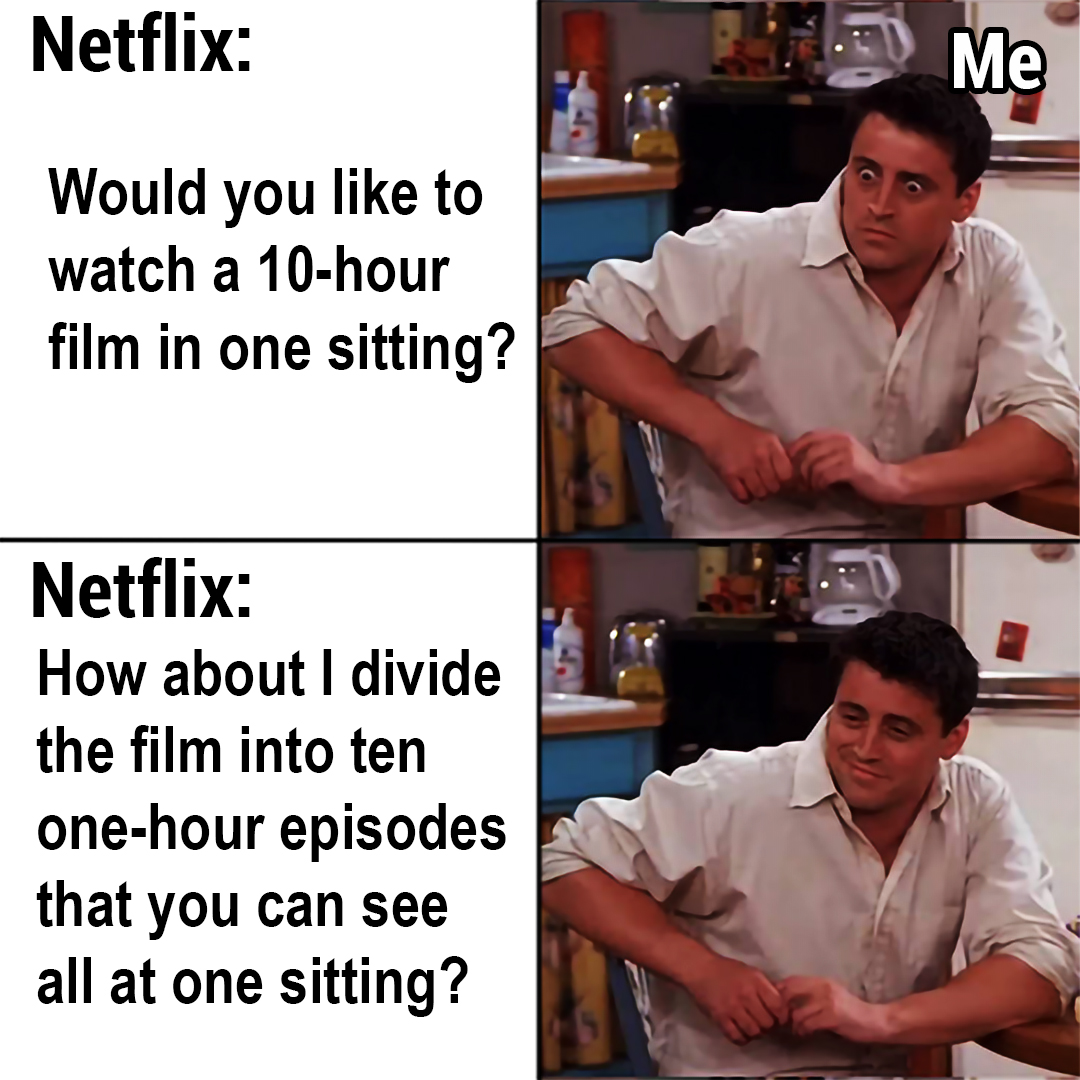 Netflix user Blank Meme Template