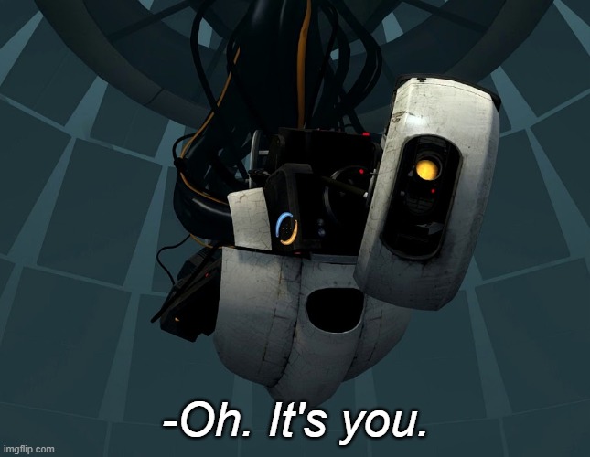 -Oh. It's you. | made w/ Imgflip meme maker