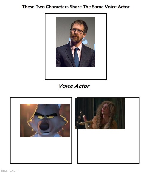 same voice actor | image tagged in same voice actor | made w/ Imgflip meme maker