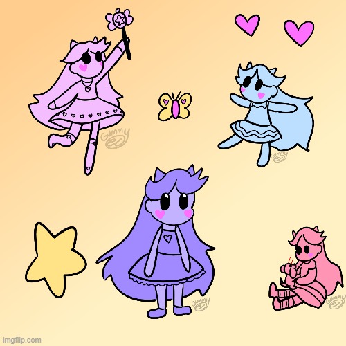 some little star doodles I made | image tagged in smol,star butterfly,svtfoe | made w/ Imgflip meme maker