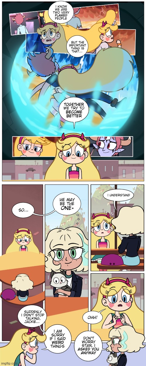 A purrfect gift (Part 3C) | image tagged in comics/cartoons,star vs the forces of evil | made w/ Imgflip meme maker