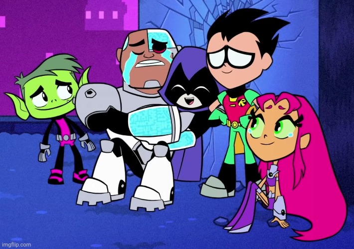 Loveable Teen Titans Go! | image tagged in loveable teen titans go | made w/ Imgflip meme maker