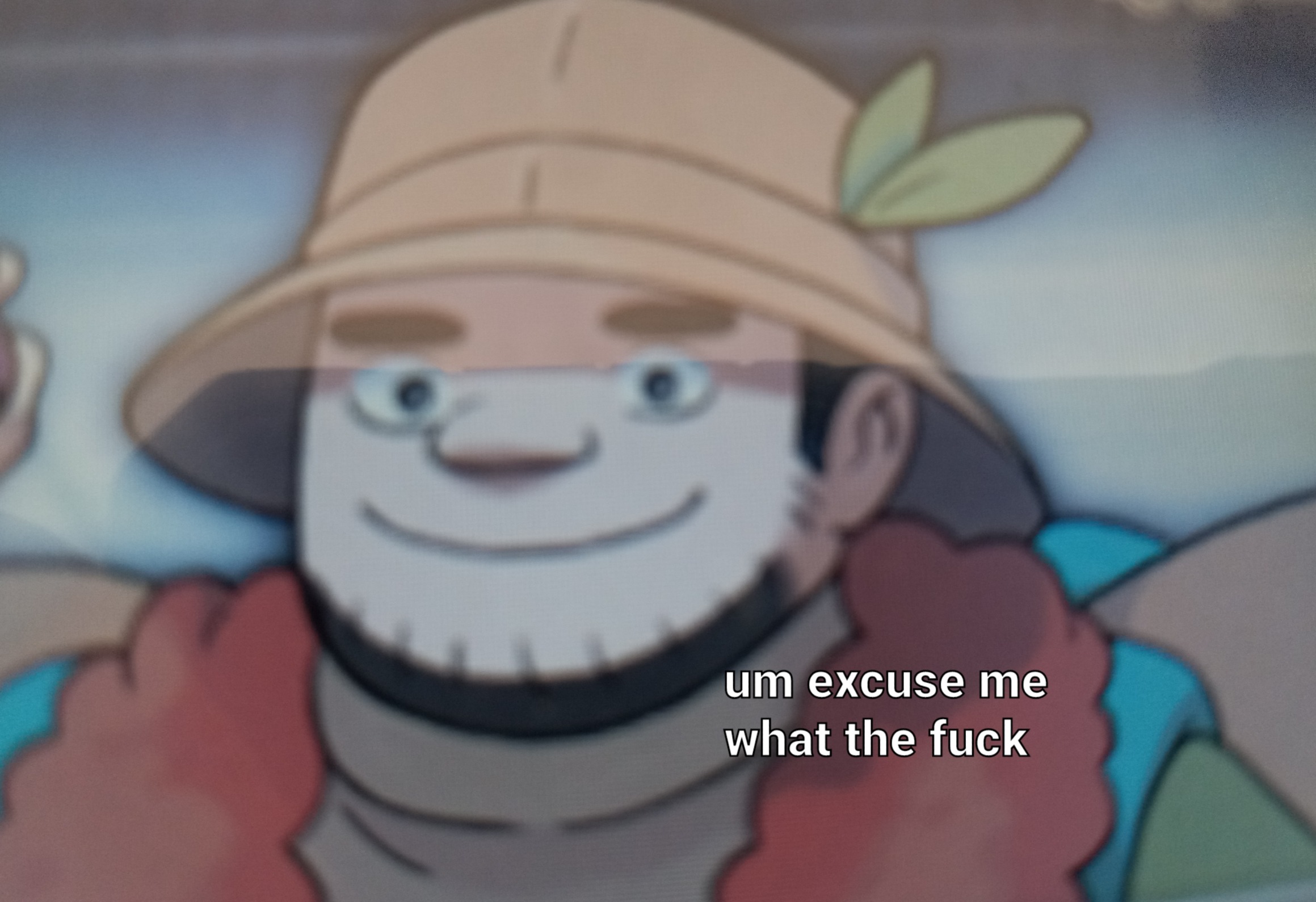 High Quality Pokémon Hiker Blank Meme Template