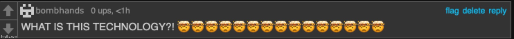 caught the comment | made w/ Imgflip meme maker