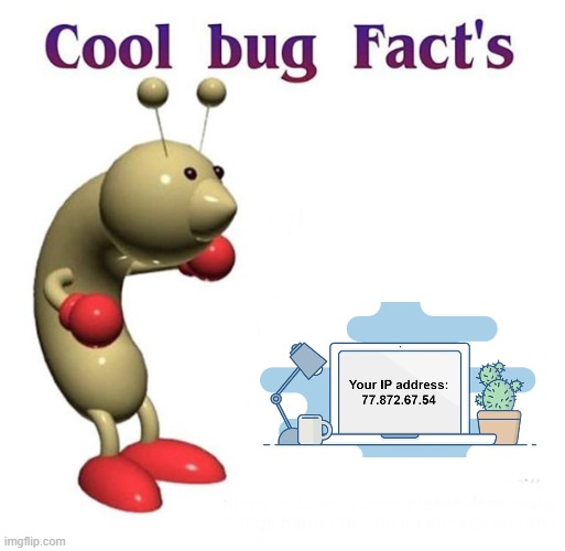 Cool Bug Facts | image tagged in cool bug facts | made w/ Imgflip meme maker