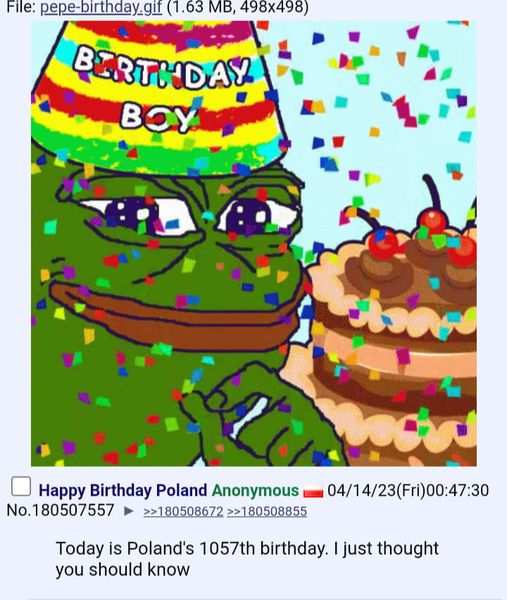 Poland birthday Blank Meme Template