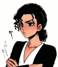 Anime Michael Jackson | image tagged in michael jackson,mj | made w/ Imgflip meme maker