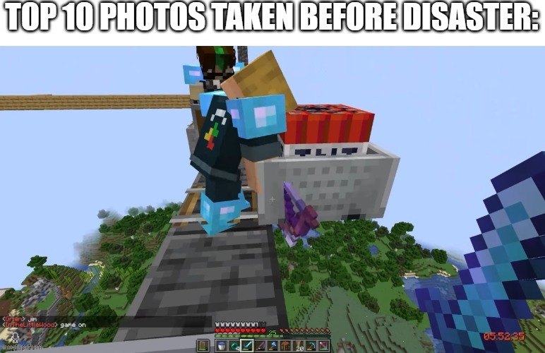 oof | image tagged in minecraft,memes,funny,video games,gaming,limited life | made w/ Imgflip meme maker