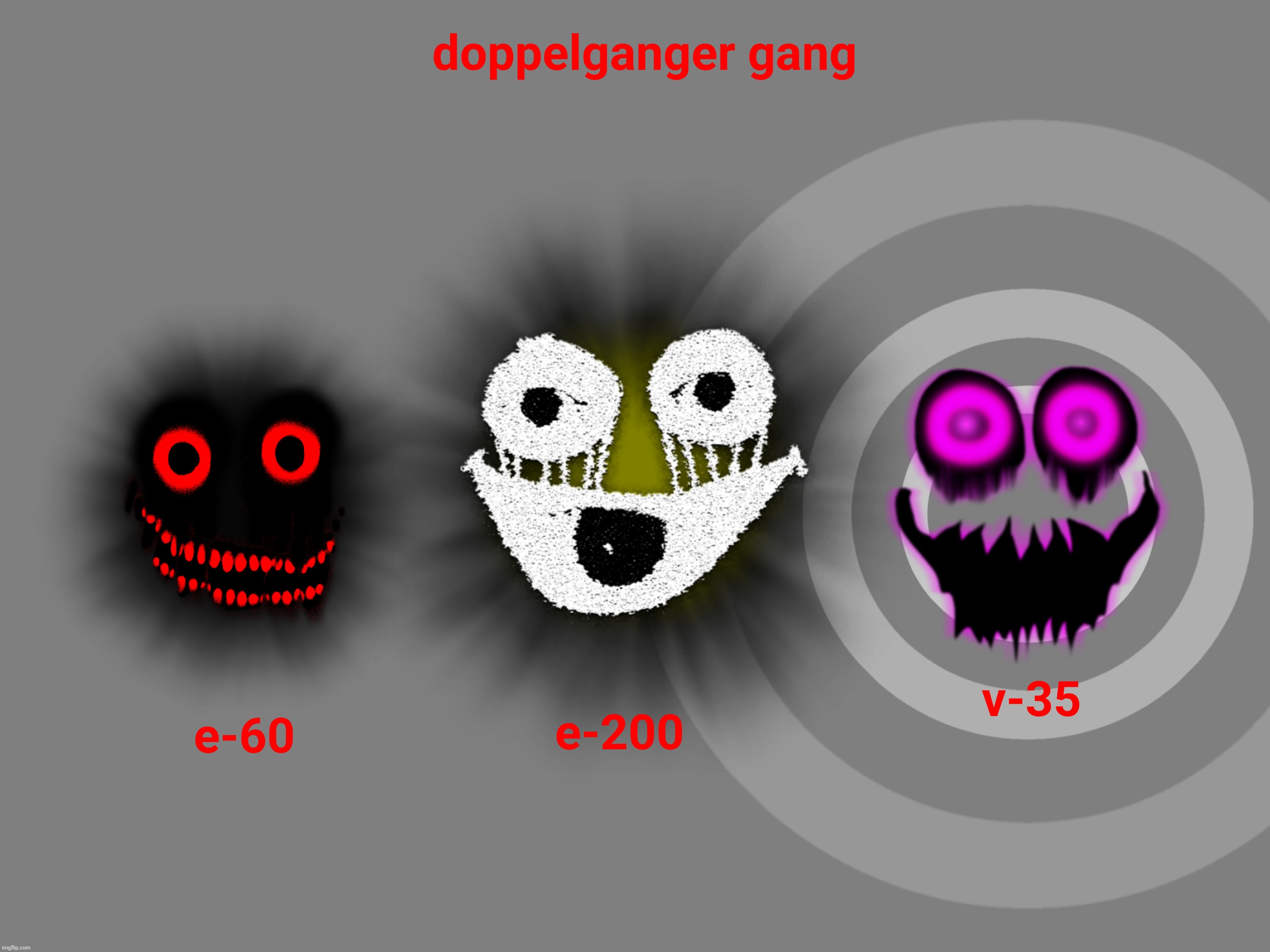 guess who's a doppelgänger of which entity (no they're not doppelgängers of eachother) | made w/ Imgflip meme maker