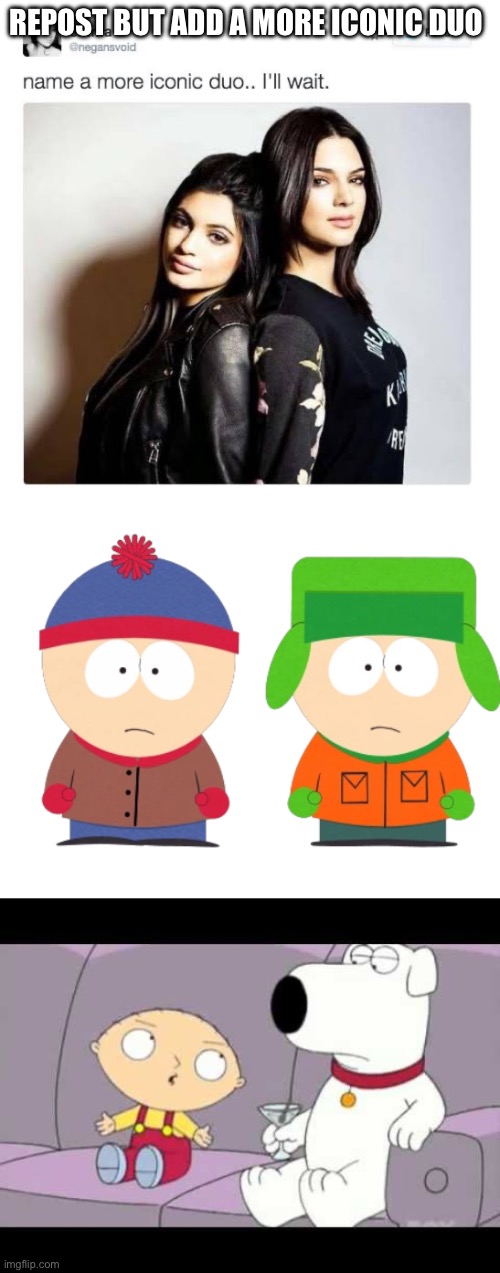 Hold my Hello Kitty edition Boba Tea | REPOST BUT ADD A MORE ICONIC DUO | made w/ Imgflip meme maker