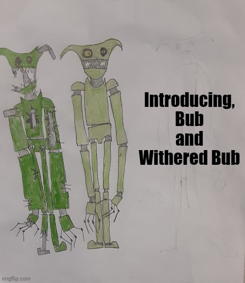 Do you like him? | Introducing, Bub and Withered Bub | made w/ Imgflip meme maker