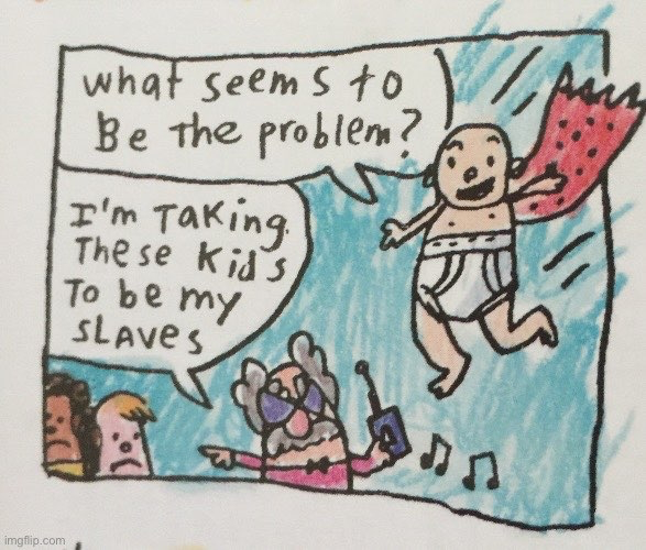 Child Slavery Blank Meme Template