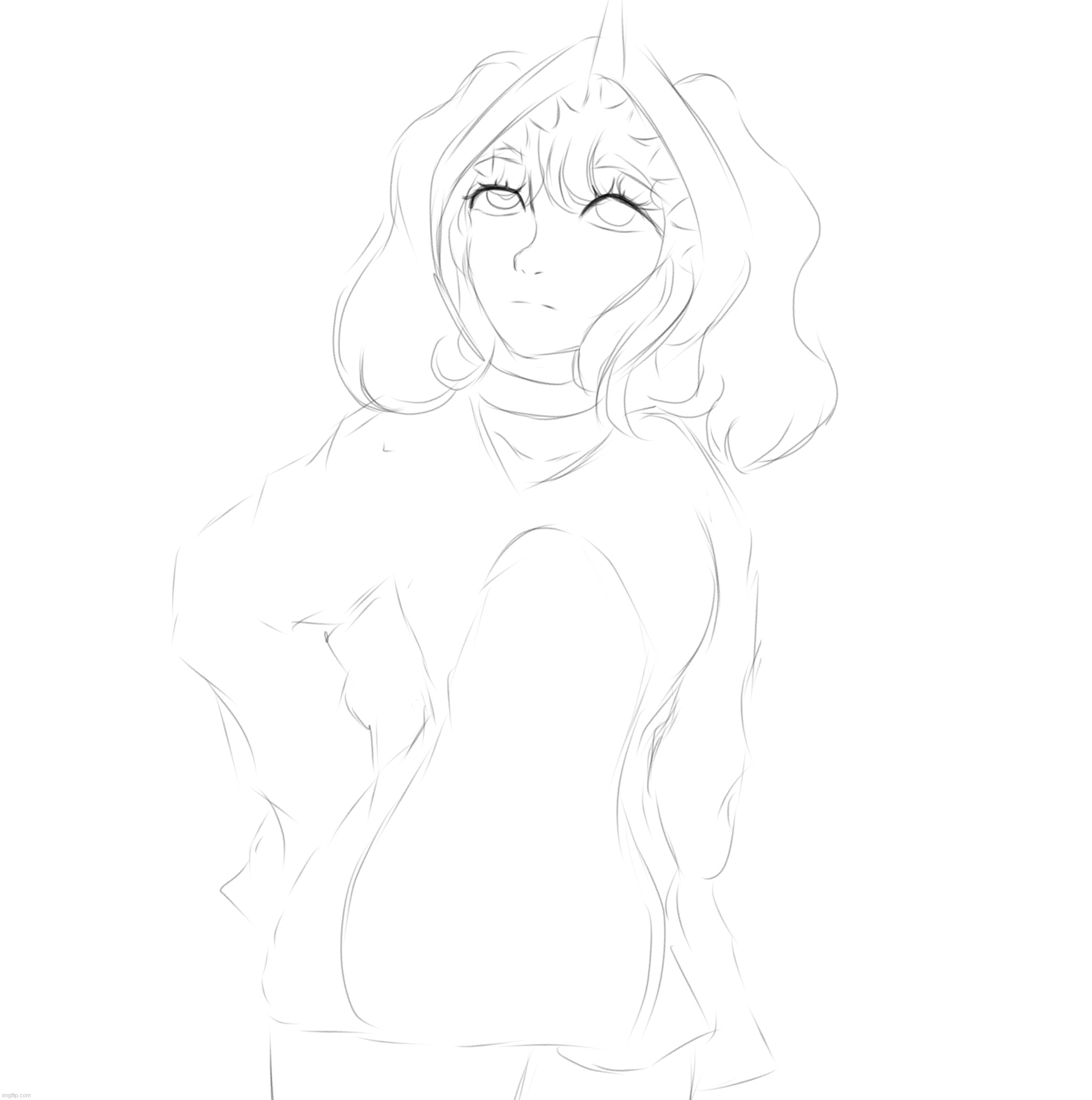 wip thing of Cinders oc | made w/ Imgflip meme maker