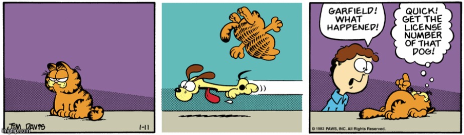 Garfield Comic #50 | image tagged in garfield,comics/cartoons | made w/ Imgflip meme maker