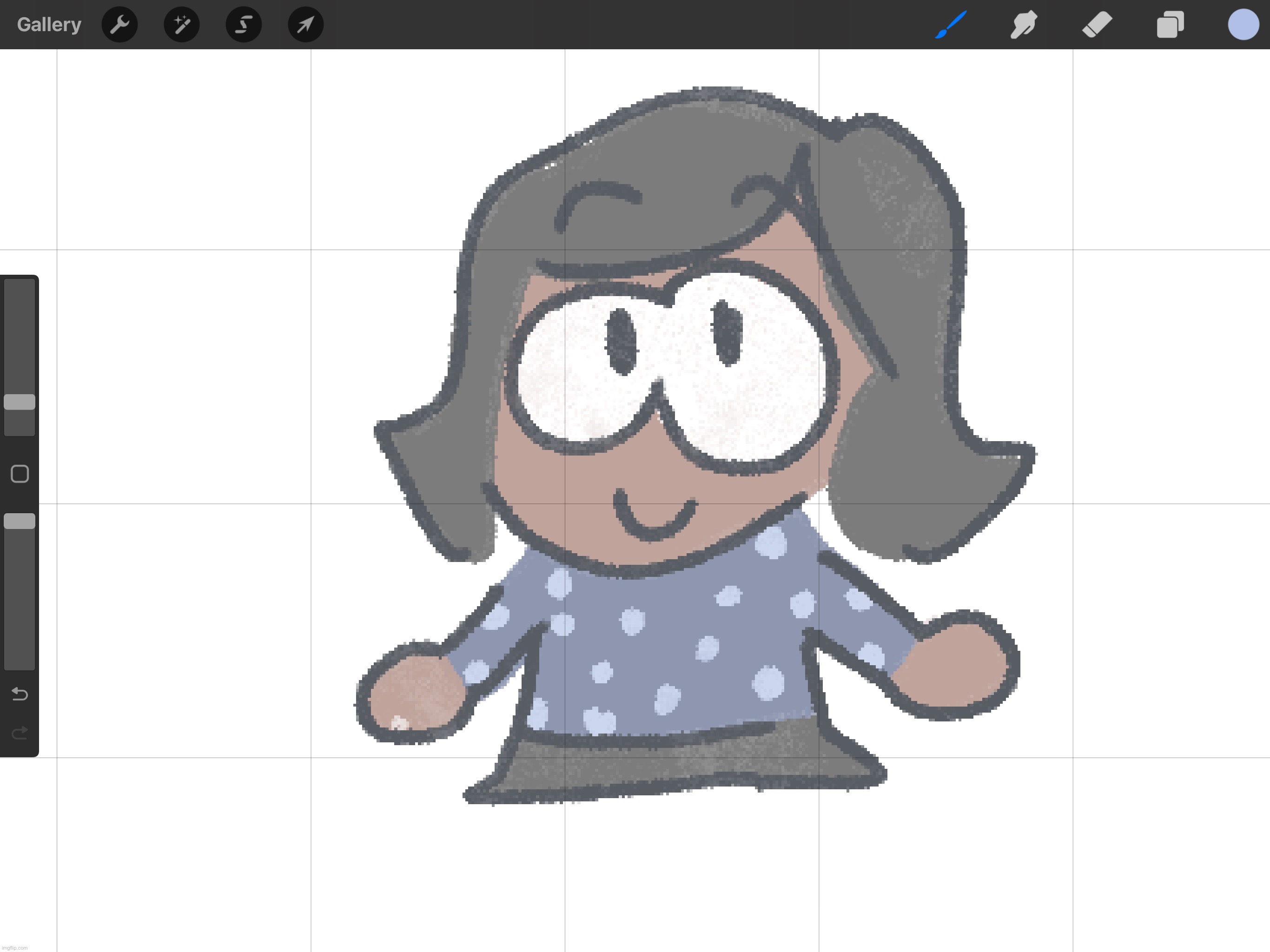 i drew a picture of me fr | made w/ Imgflip meme maker