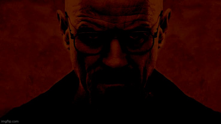 Walter white (breaking bad season 5 cover art) | image tagged in walter white breaking bad season 5 cover art | made w/ Imgflip meme maker