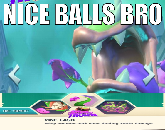 High Quality Chloro Thorn Vine Lashes your balls Blank Meme Template