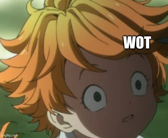gn chat | WOT | image tagged in the promised neverland,memes | made w/ Imgflip meme maker