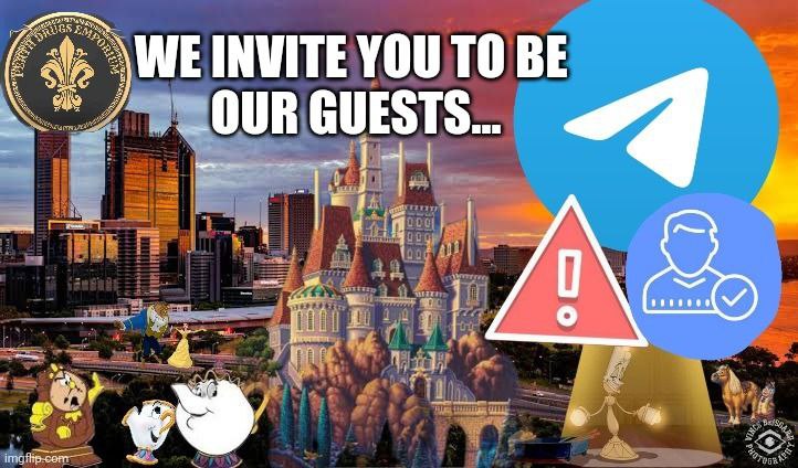 Be Our Guests Emporium Perth Telegram Blank Meme Template