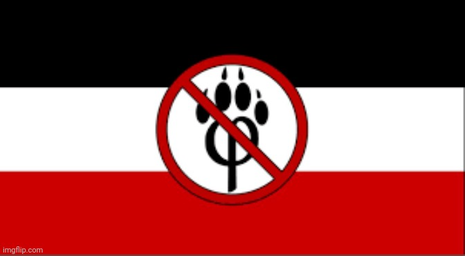 anti furry elite flag Blank Meme Template