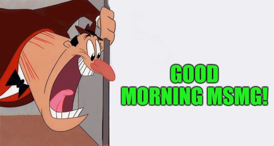 HEY! | GOOD MORNING MSMG! | image tagged in hey | made w/ Imgflip meme maker