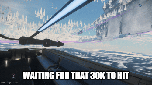 That server | WAITING FOR THAT 30K TO HIT | image tagged in video games,mmorpg | made w/ Imgflip images-to-gif maker