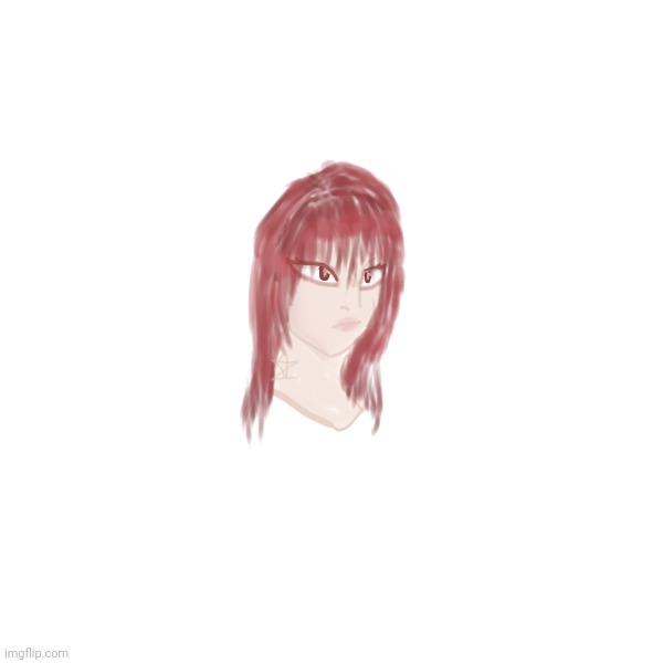 I drew my older sister's oc :) | made w/ Imgflip meme maker