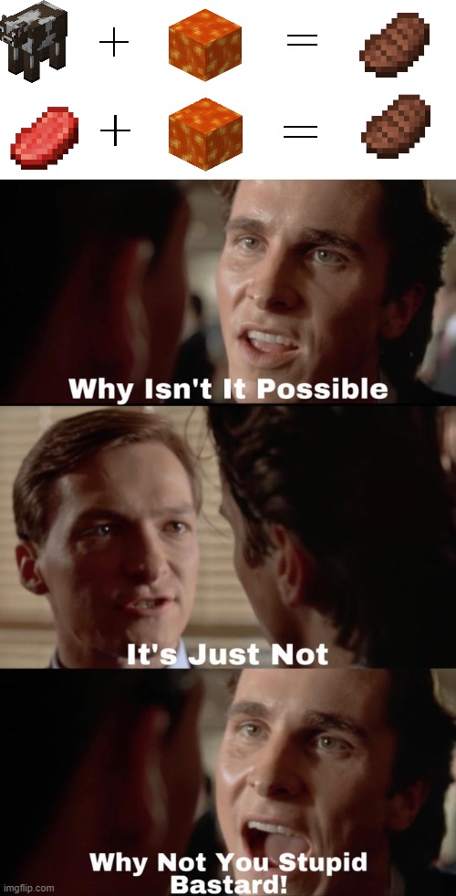 Why isn't it possible | image tagged in why isn't it possible | made w/ Imgflip meme maker