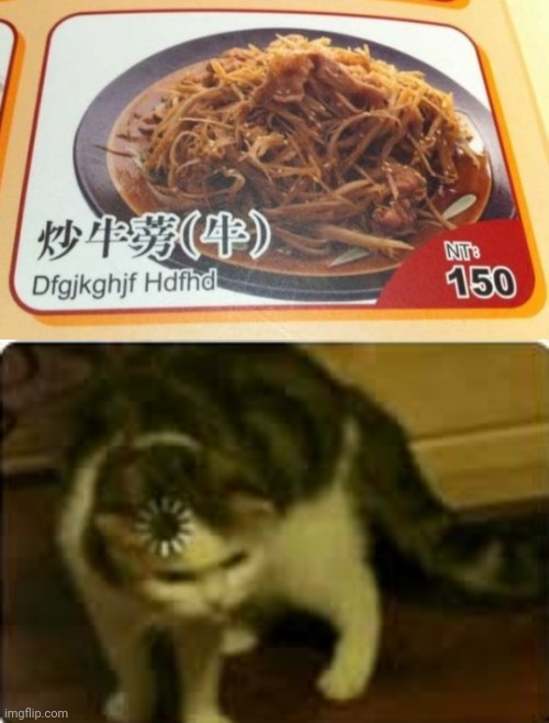 Food | image tagged in buffering cat,you had one job,food,noodles,memes,foods | made w/ Imgflip meme maker