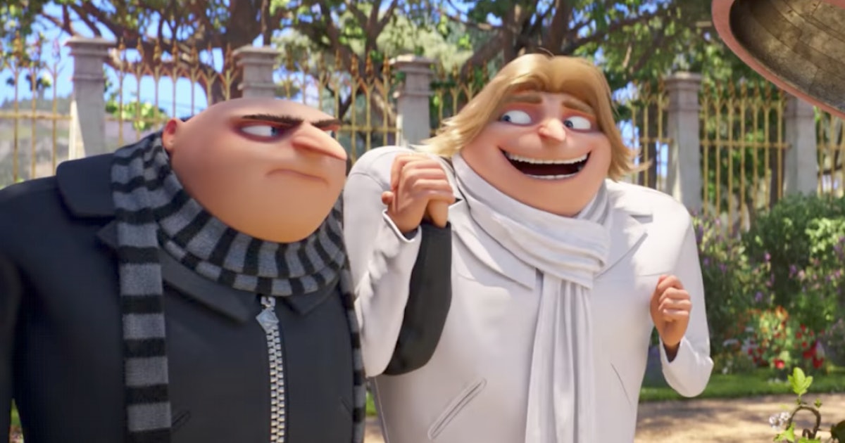 High Quality Gru and Dru Blank Meme Template