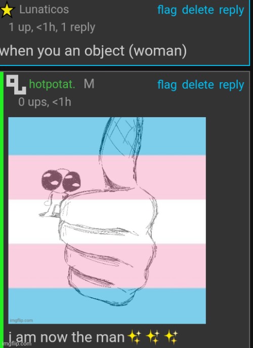 nah but like ill transphobic slurs | made w/ Imgflip meme maker