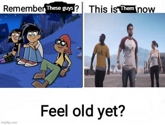 Danny phantom in NFS payback | These guys; Them | image tagged in danny phantom,need for speed,feel old yet,nfs payback,electronic arts,nickelodeon | made w/ Imgflip meme maker