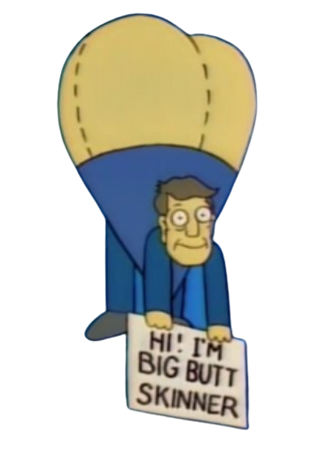 Big Butt Skinner Balloon Blank Template Imgflip 3846