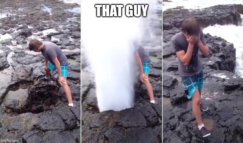 Face Blast | THAT GUY | image tagged in face blast | made w/ Imgflip meme maker