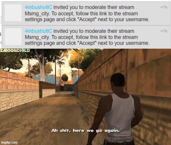I already said no bro get the hint smh | image tagged in here we go again | made w/ Imgflip meme maker