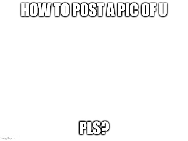 Idk how | HOW TO POST A PIC OF U; PLS? | image tagged in waiting skeleton | made w/ Imgflip meme maker