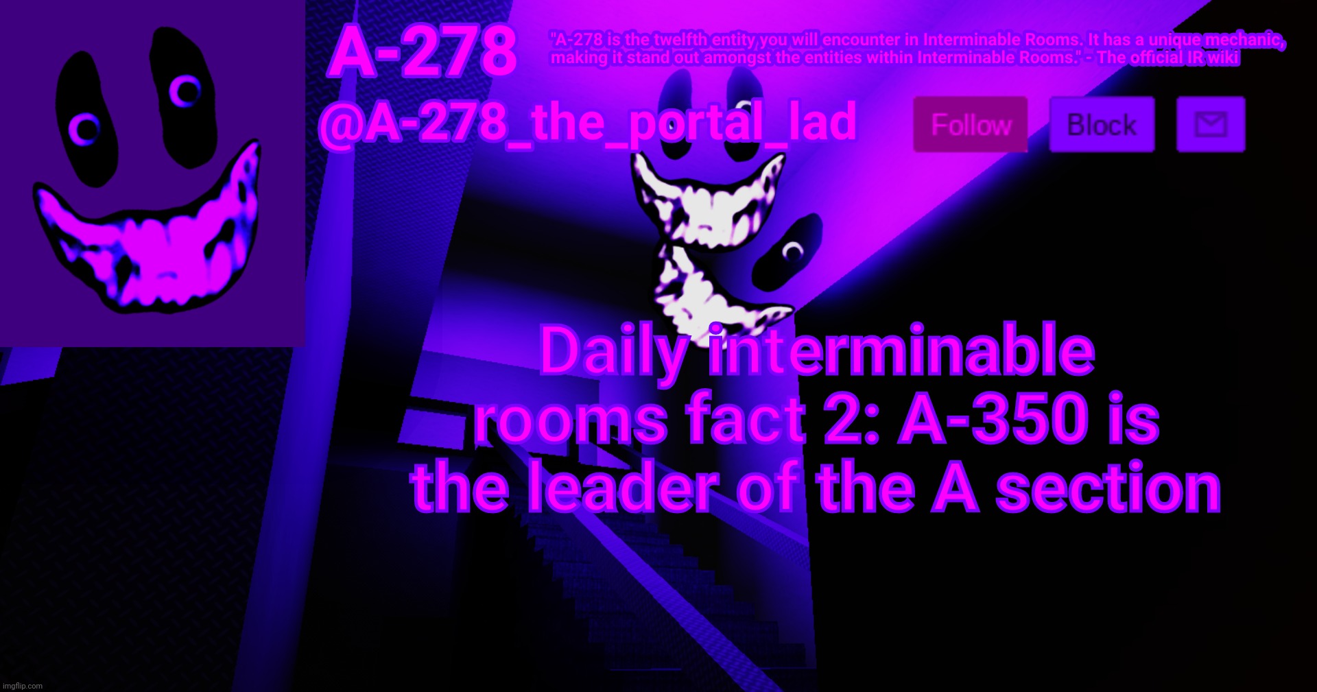 А-278's аnnоunсеmеnt | Daily interminable rooms fact 2: A-350 is the leader of the A section | made w/ Imgflip meme maker