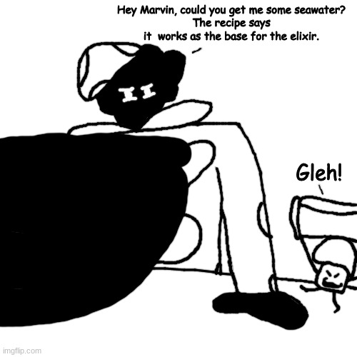 The Mycomancer hard at work (ft. Marvin the Mushroom Myca) | made w/ Imgflip meme maker