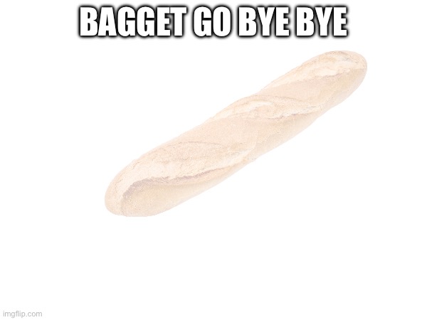 BAGGET GO BYE BYE | made w/ Imgflip meme maker