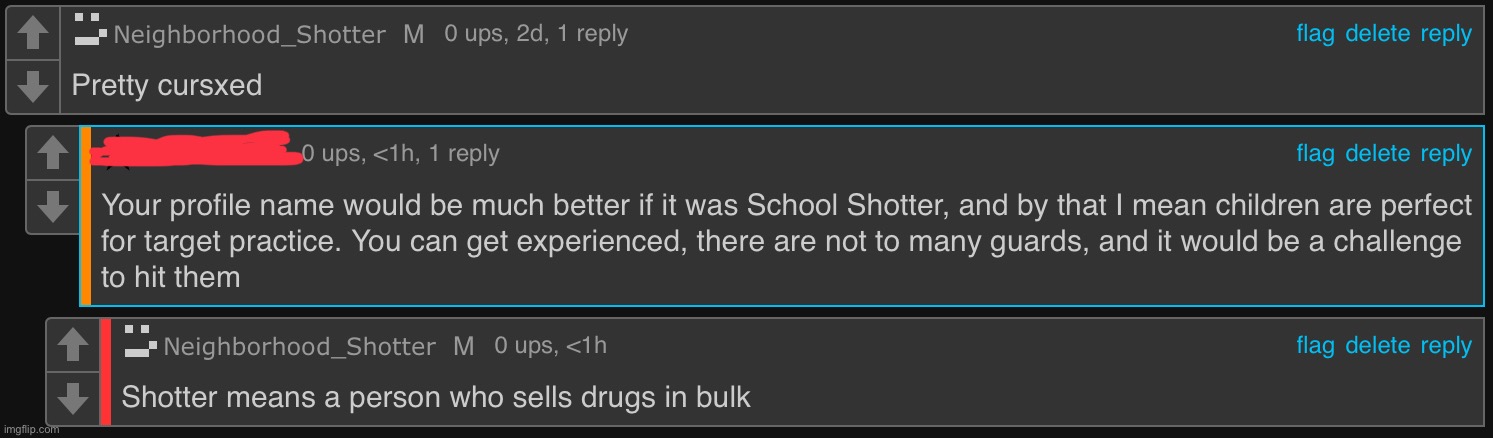 Cursed comment. The reason behind mine is pretty cursed to if you wanna hear it | made w/ Imgflip meme maker