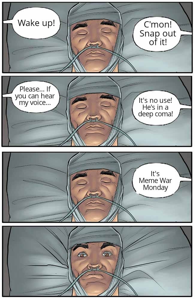 Coma Blank Meme Template