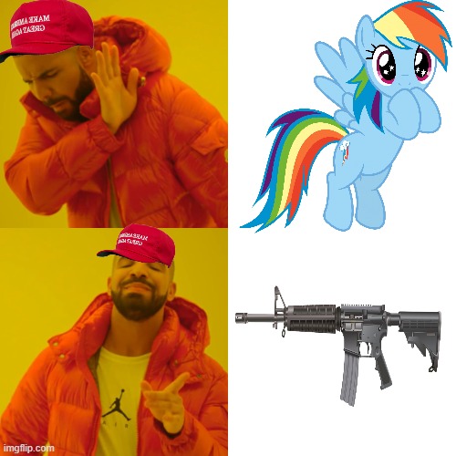 Rainbows don't kill people, but the Conservative thought process certainly will | image tagged in maga,guns,rainbow,fear,politics | made w/ Imgflip meme maker