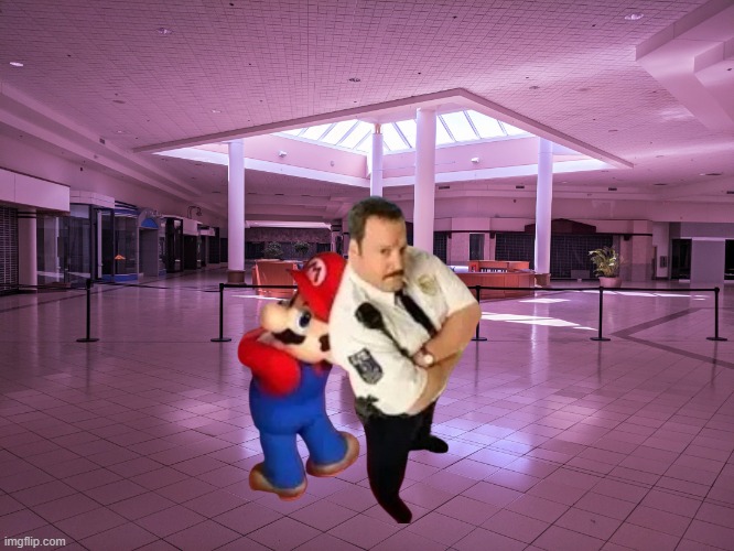 Super Mall Bros. | image tagged in a mall | made w/ Imgflip meme maker