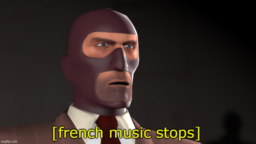 french music stops | [french music stops] | image tagged in french music stops | made w/ Imgflip meme maker
