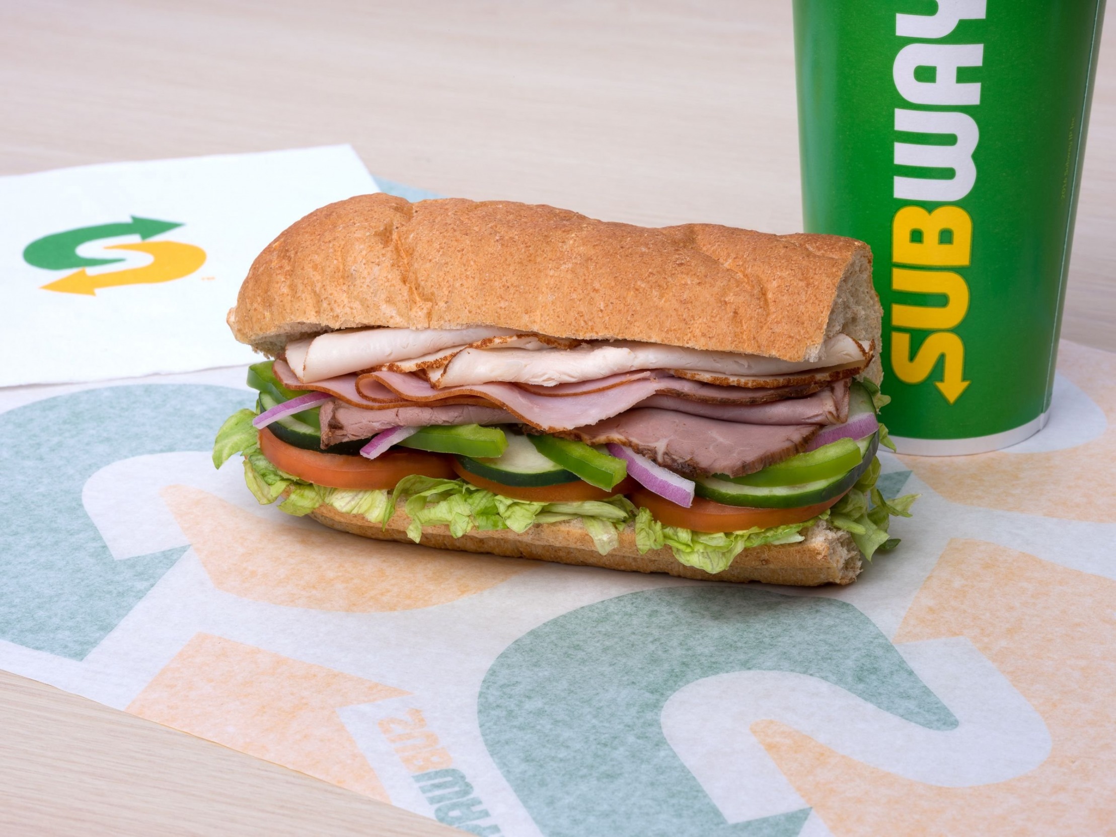 High Quality subway sandwich Blank Meme Template