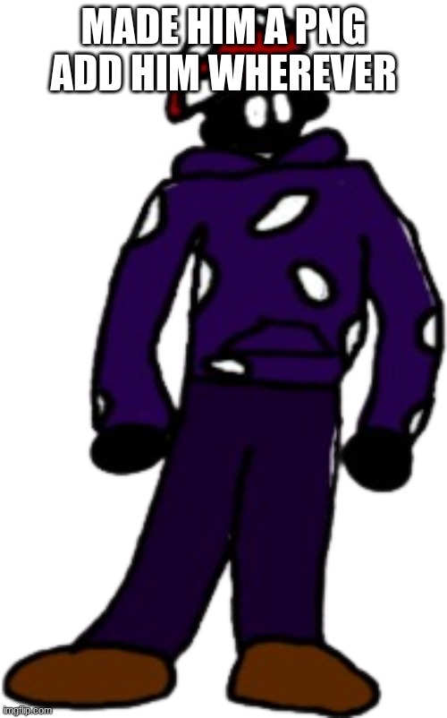The Mycomancer (Transparent) | MADE HIM A PNG
ADD HIM WHEREVER | made w/ Imgflip meme maker