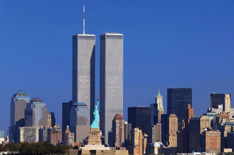 Twin Towers (Respects Payed) | image tagged in twin towers respects payed | made w/ Imgflip meme maker