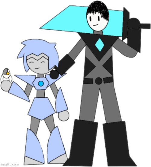 Collector and astra | image tagged in collector and astra | made w/ Imgflip meme maker