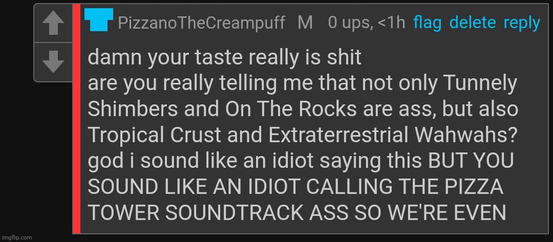 the ramblings of an insane pt fan | made w/ Imgflip meme maker
